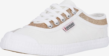 KAWASAKI Sneakers laag 'Glitter' in Wit: voorkant