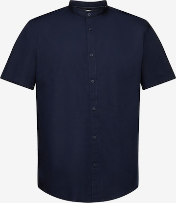 ESPRIT Pohodlné nošení Košile – modrá: přední strana