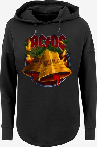 F4NT4STIC Sweatshirt 'ACDC' in Grijs: voorkant