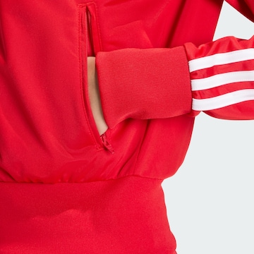 ADIDAS ORIGINALS Sweat jacket 'Firebird Classic' in Red