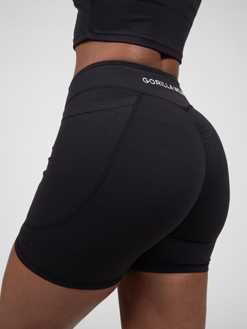 Gorilla Wear Slimfit Sportbroek in Zwart