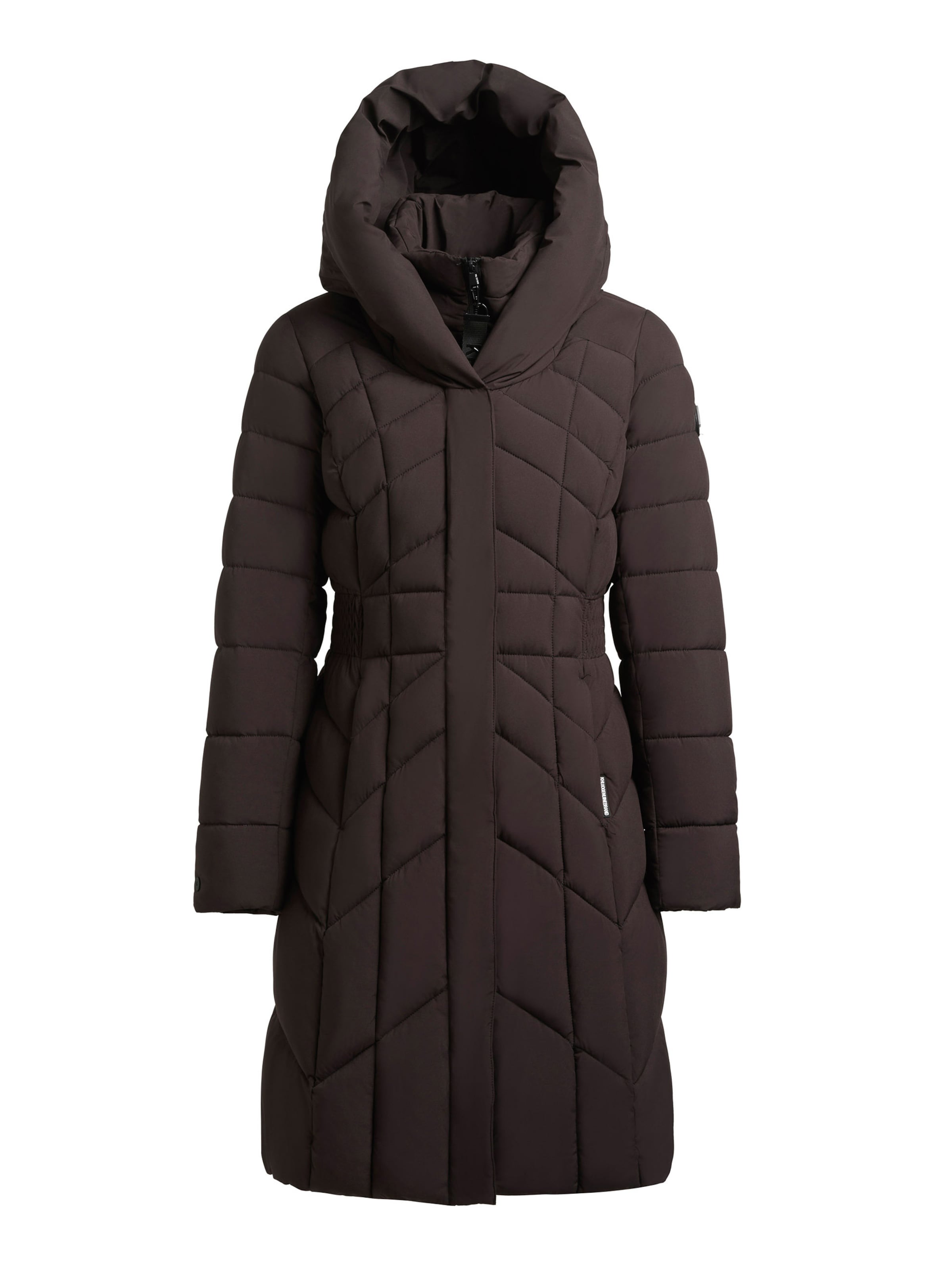 purpurinė khujo Žieminis paltas &#x27;LAIO&#x27;: priekis