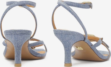 Kazar Strap Sandals in Blue