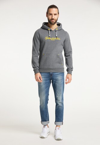 Schmuddelwedda Sweatshirt 'Büsum' in Grey
