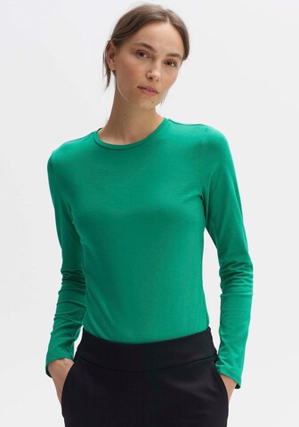 OPUS Shirt 'Smilla' in Groen: voorkant
