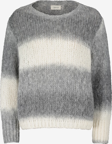 Cartoon Sweater in Grey: front