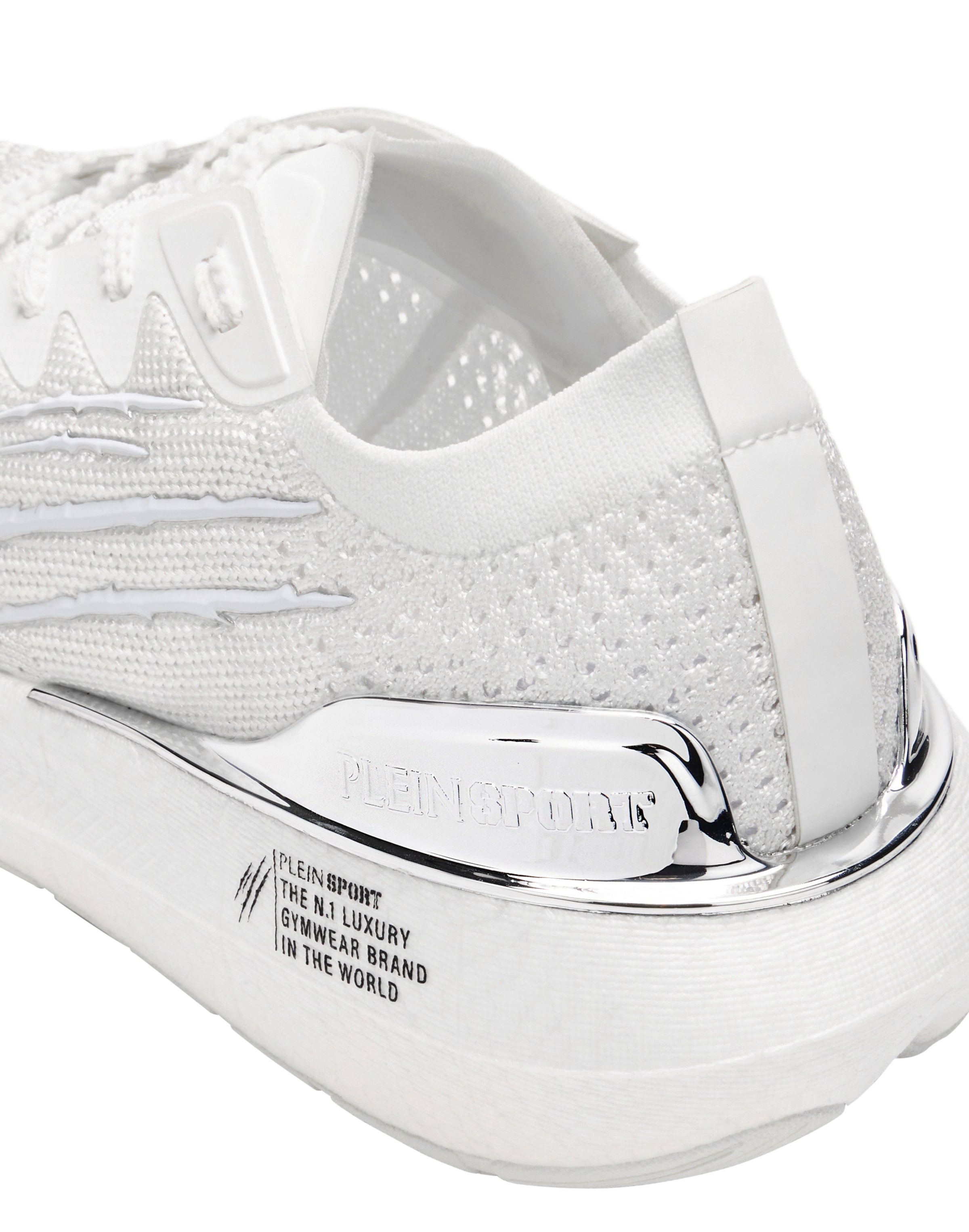 Plein Sport - Sapatilhas baixas em branco