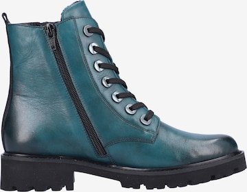 REMONTE Lace-Up Ankle Boots in Blue