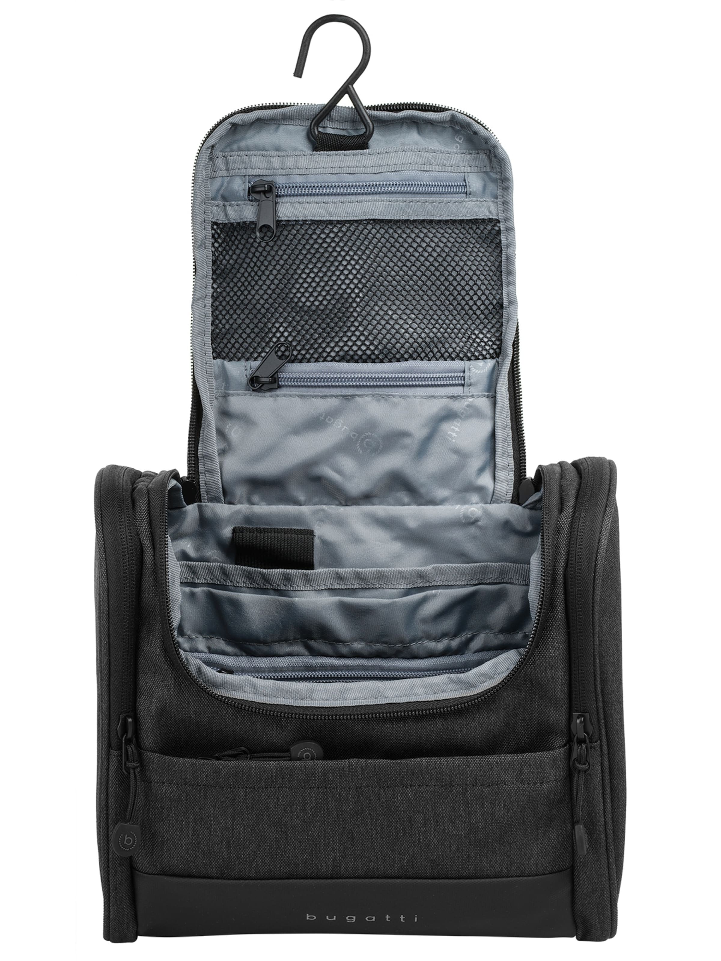 Trousses de toilette 'BUGATTI Kulturtasche' bugatti en noir