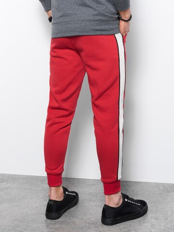 Ombre Tapered Hose 'P865' in Rot