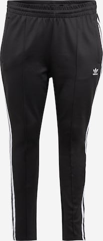 ADIDAS ORIGINALS Loose fit Trousers 'Adicolor Sst ' in Black: front