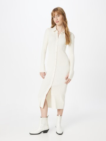 PATRIZIA PEPE Dress 'MAGLIA' in White: front