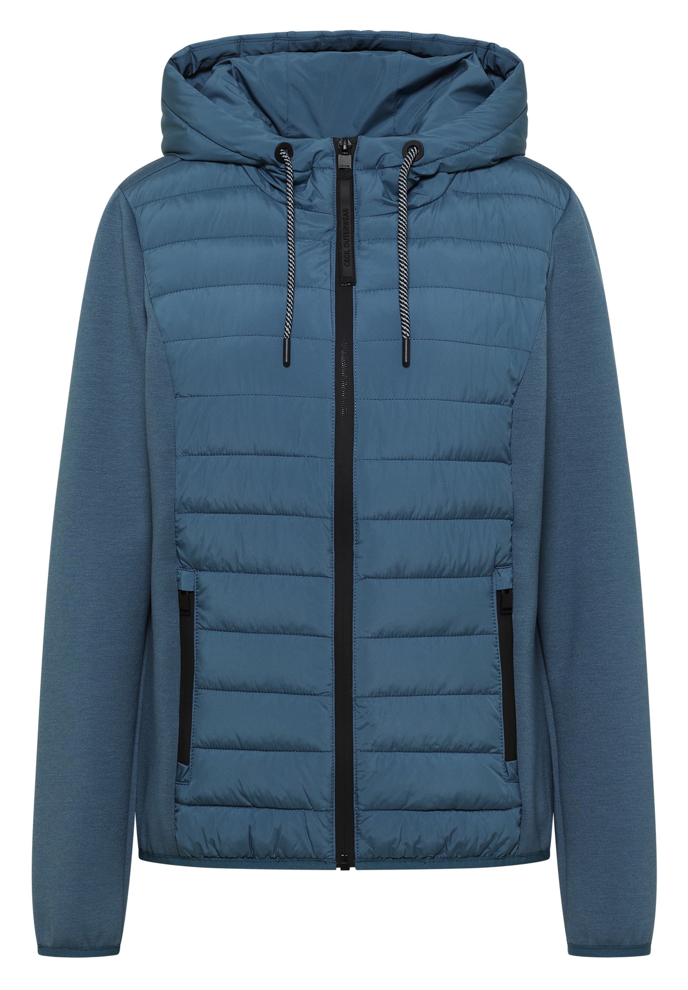 CECIL Between-Season Jacket in Blue: front