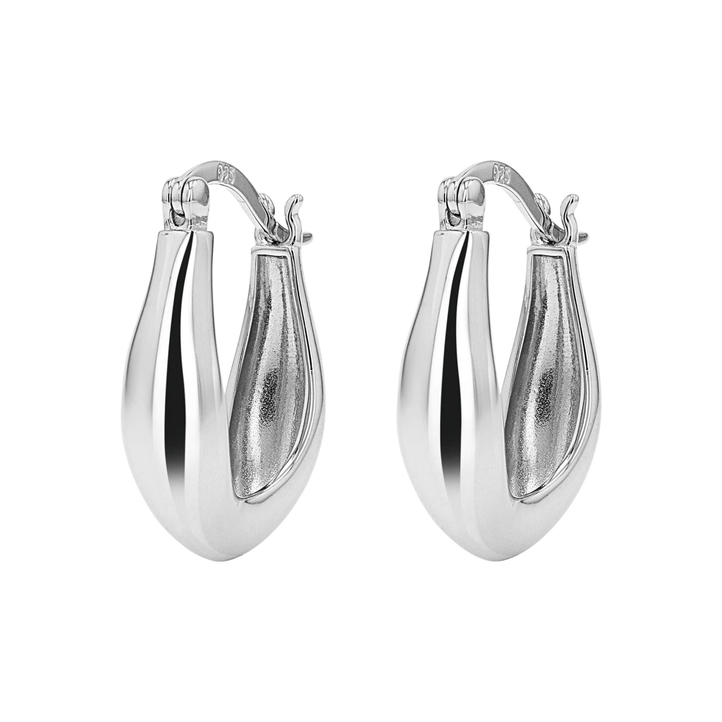 TOM TAILOR Ohrringe in Silber: Vorderseite