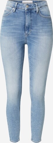 Calvin Klein Jeans Skinny Jeans in Blauw: voorkant