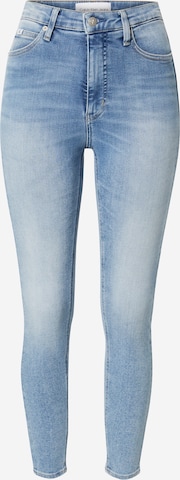 Skinny Jean Calvin Klein Jeans en bleu : devant