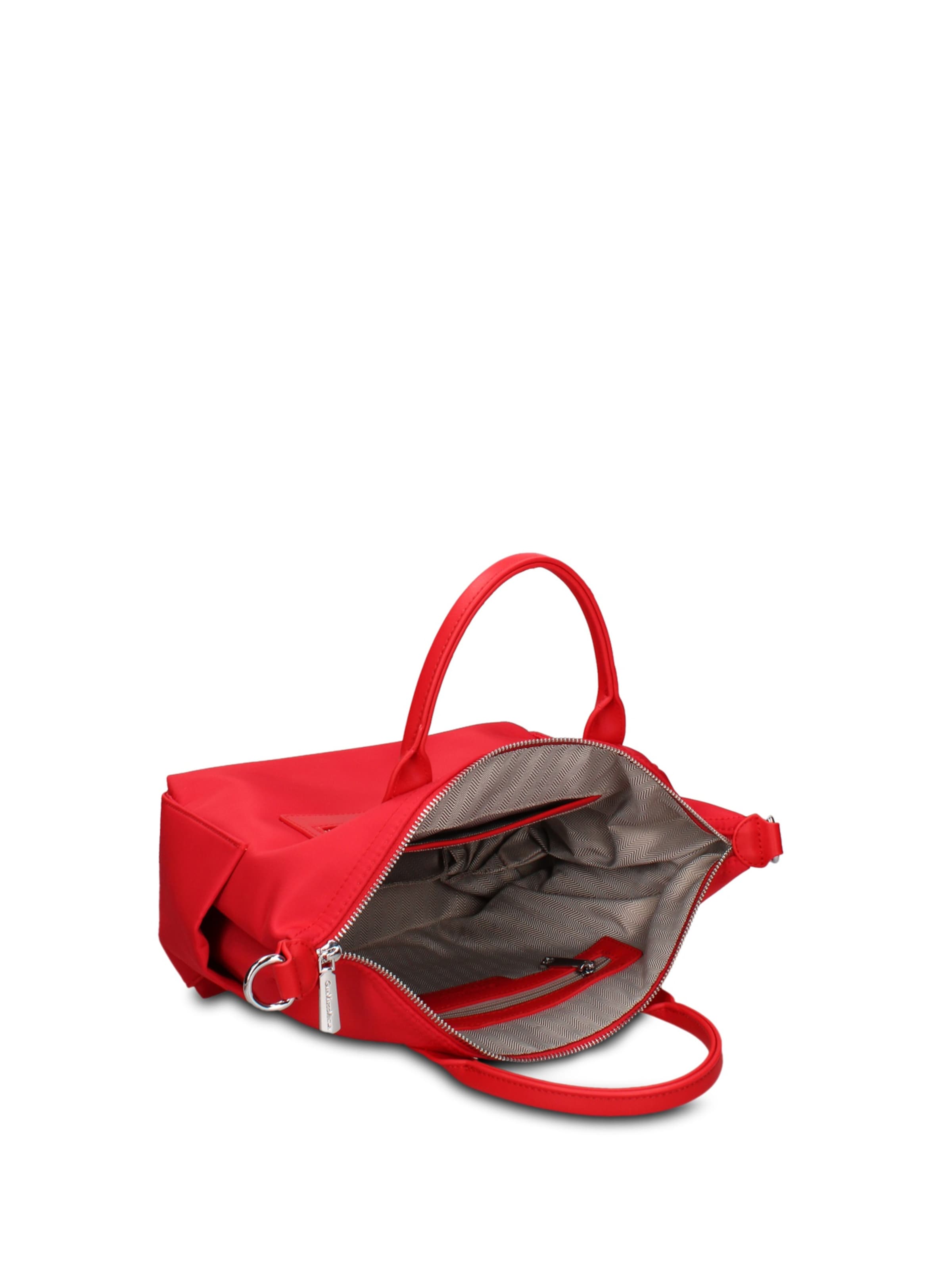 Borsa a mano 'Borsa a Mano Donna Lunara Elite Vegan Leather - Versatile e Sostenibile' di GianMarco Venturi in rosso
