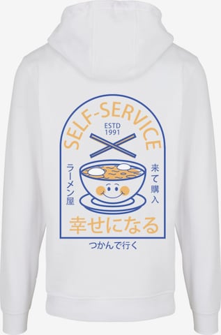 Merchcode Sweatshirt 'Torc - Self Service' in Wit