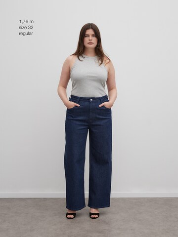 RÆRE by Lorena Rae Wide leg Τζιν σε μπλε