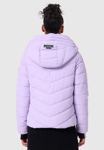 MARIKOO Winterjacke in Lila