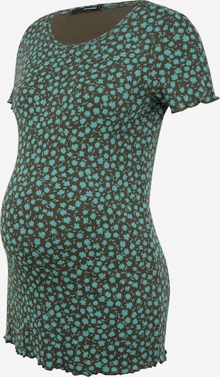 Supermom Camiseta 'Flower' en verde, Vista del producto