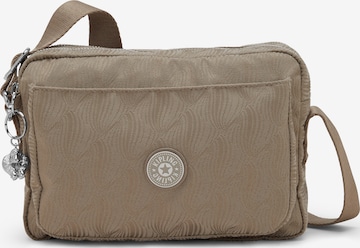 KIPLING - Bolso de hombro 'Abanu' en marrón: frente