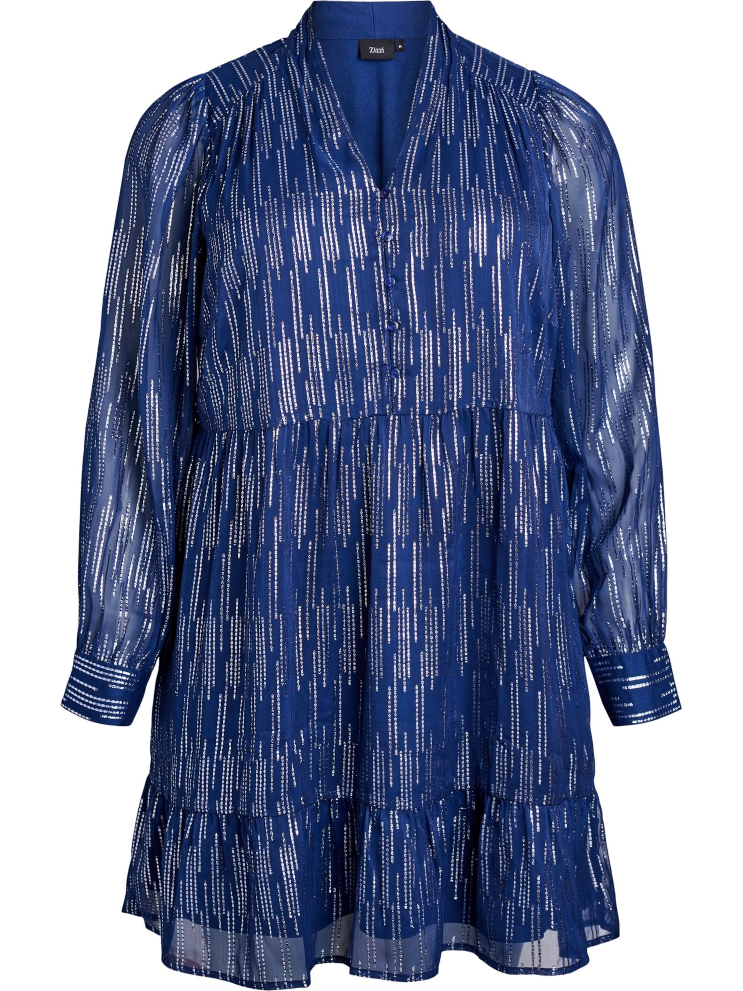 Zizzi Φόρεμα κοκτέιλ σε μπλε: μπροστά