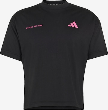 ADIDAS PERFORMANCE Funkčné tričko 'Adi365 Cheering' - Čierna: predná strana