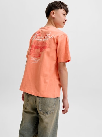 Jack & Jones Junior Póló 'JCOETERNA' - narancs