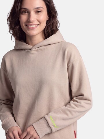 salzhaut Sweatshirt 'Dämlack' in Grijs: voorkant