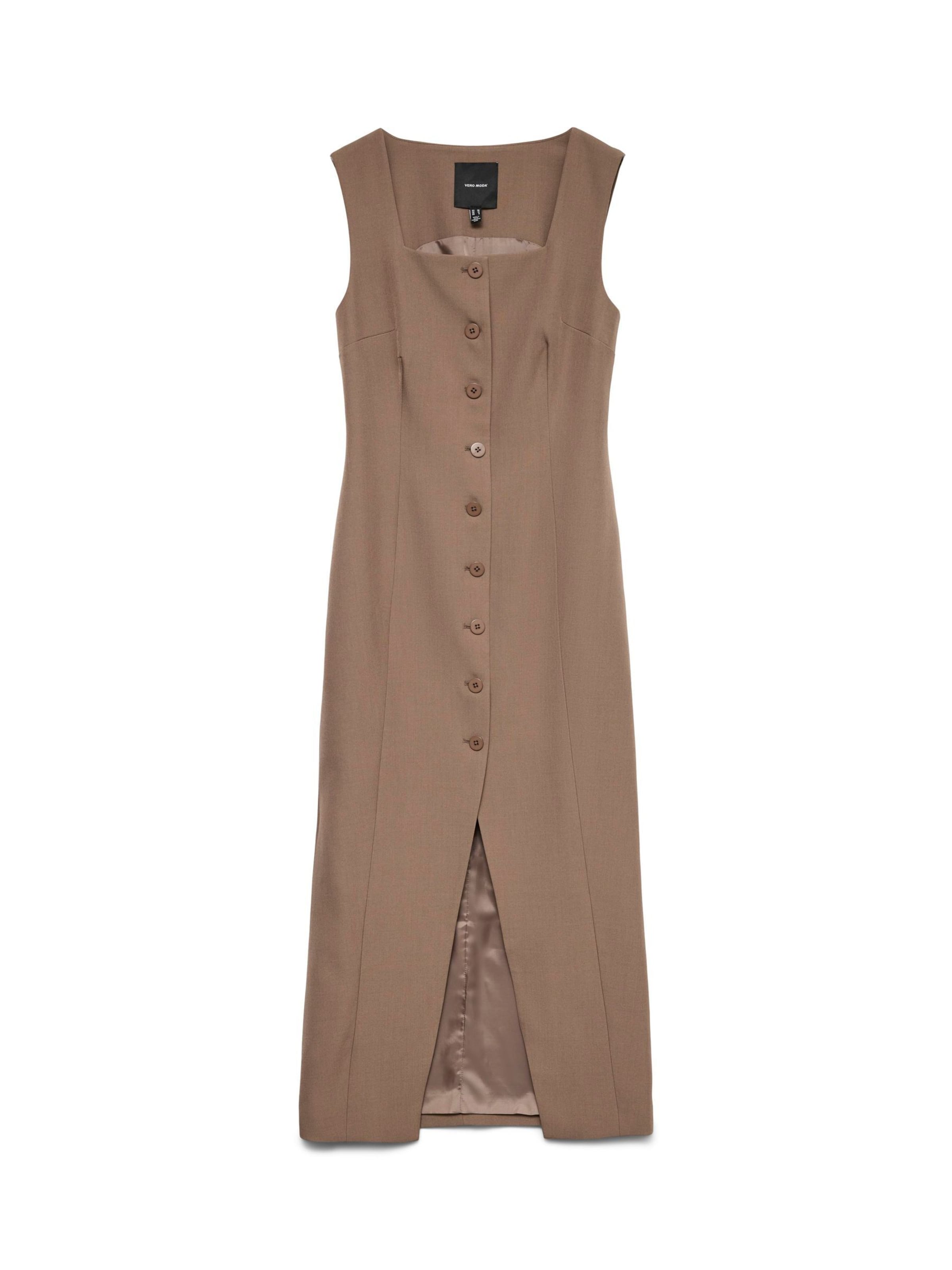 VERO MODA Jurk 'VMAlessia' in de kleur Bruin, Productweergave