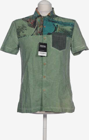 Desigual Button Up Shirt in S in Green: front