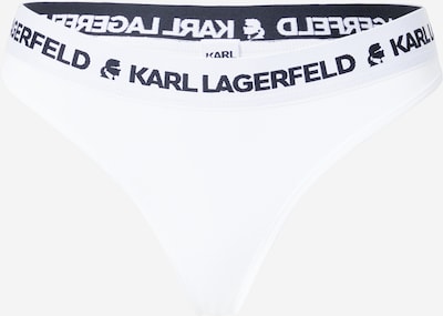 Karl Lagerfeld Stringit koossa L värissä musta / valkoinen, Tuotenäkymä