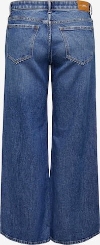 ONLY Wide leg Jeans 'CHRIS' in Blauw