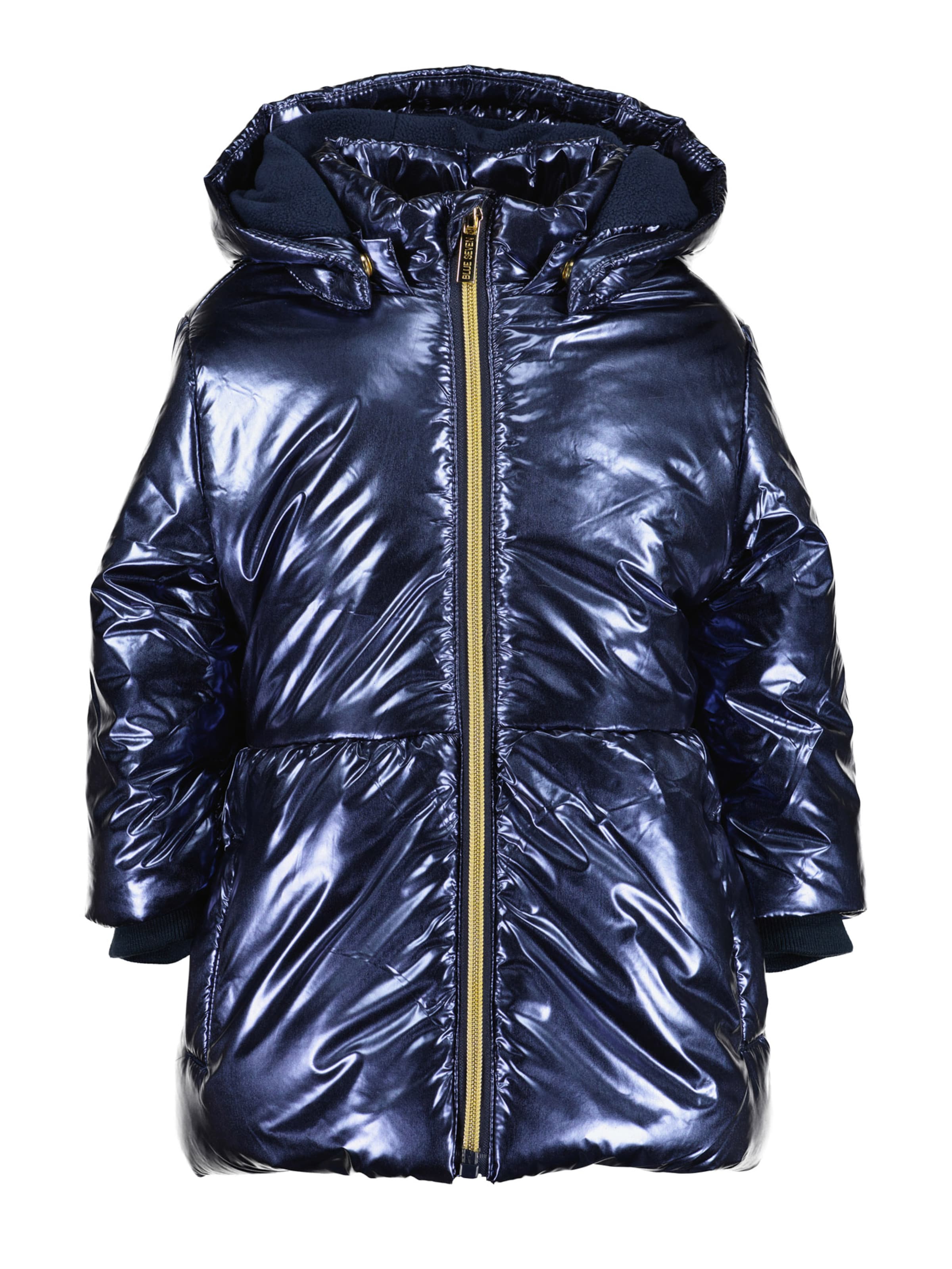 BLUE SEVEN Coat in Blue: front