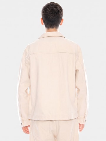 Only & Sons Kurtka przejściowa 'Cassel 5559 PIM Ecru DNM Jacket NOOS' w kolorze beżowy