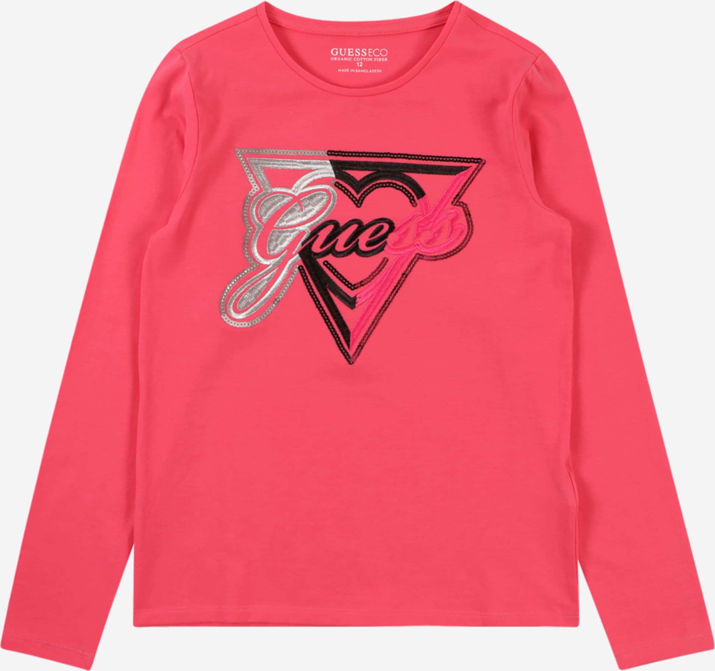 GUESS Shirt in Fuchsia ABOUT YOU
