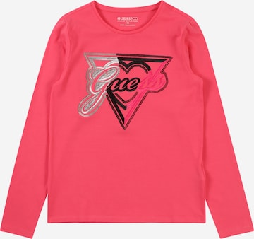 GUESS Shirt in Fuchsia ABOUT YOU