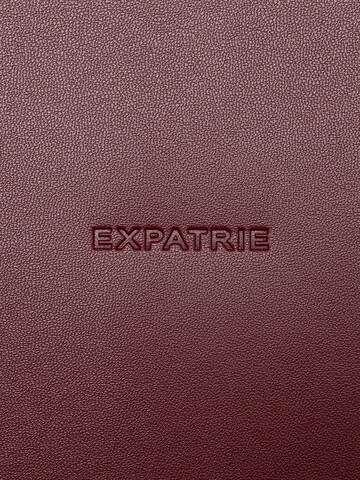 Sac bandoulière Expatrié en rouge