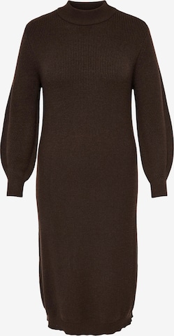 ONLY Carmakoma Knitted dress 'LUCCA ESLY' in Brown: front