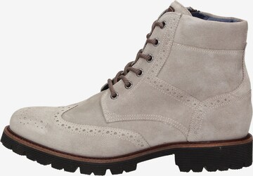 SIOUX Lace-Up Boots 'Dilip' in Grey