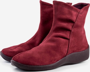 Arcopedico Ankle Boots in Red
