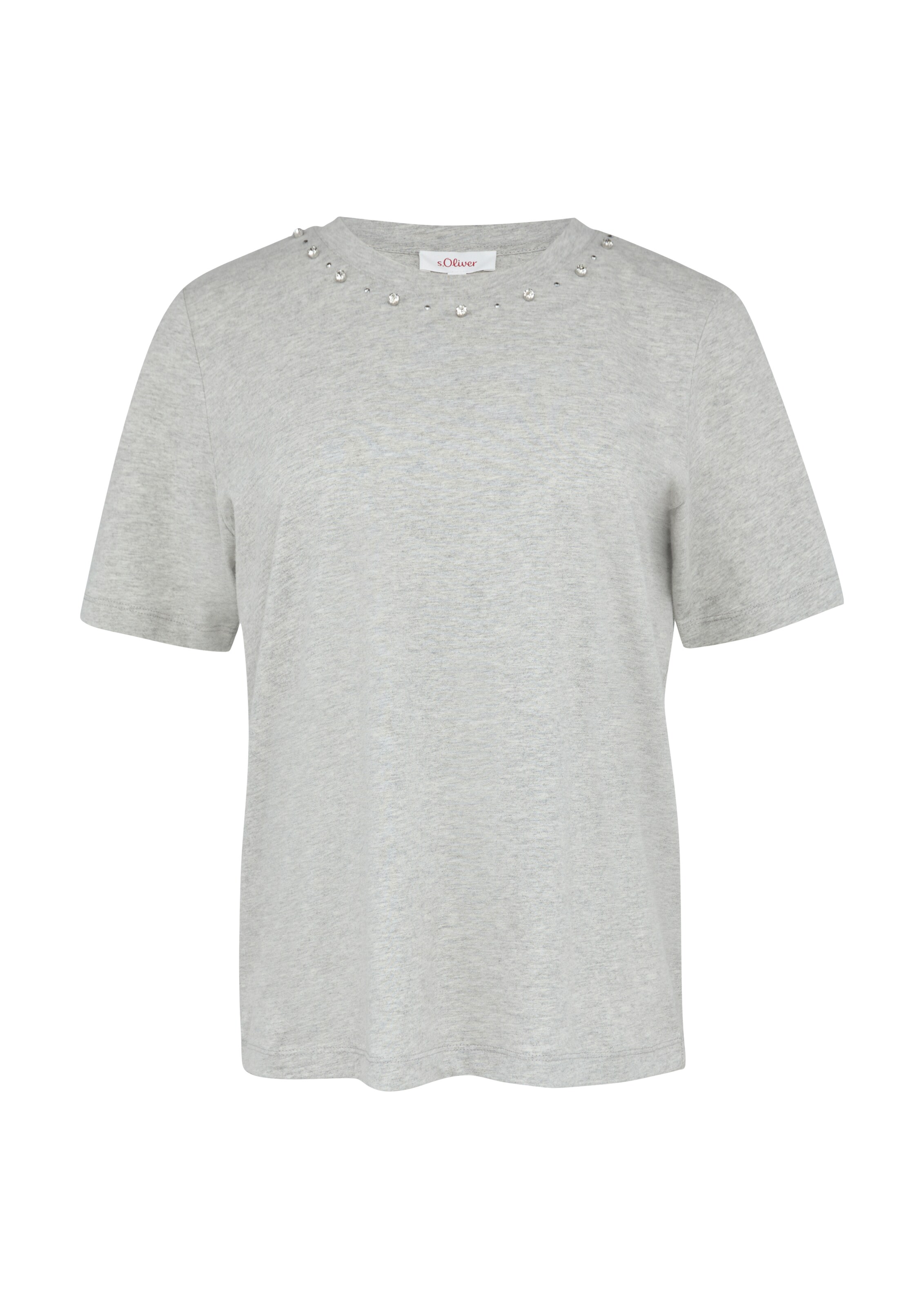 T-shirt s.Oliver en gris : devant