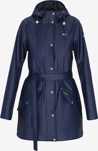 Schmuddelwedda - Sobretudo funcionais em azul: frente