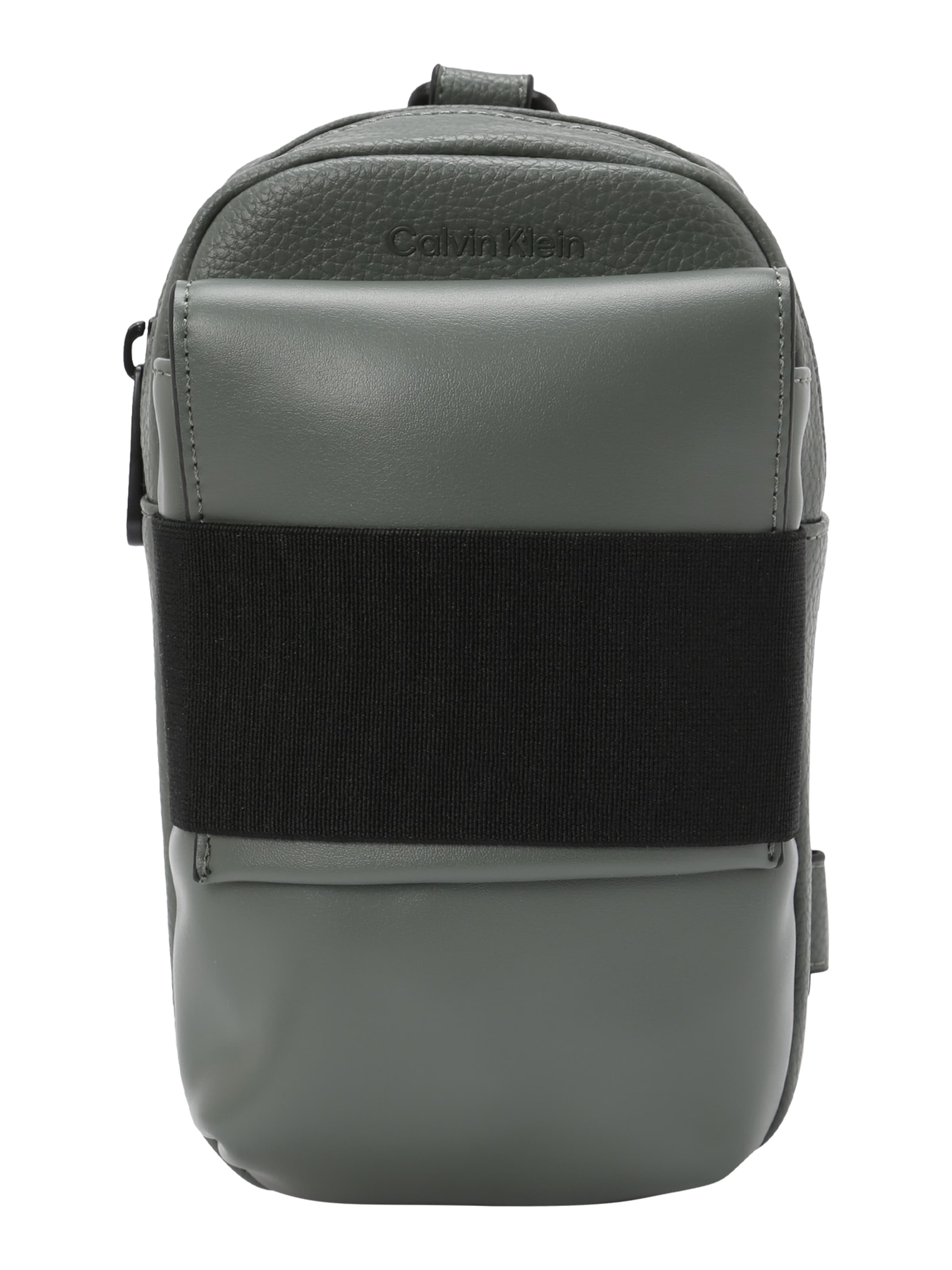 Calvin Klein Crossbody Bag in Grey: front