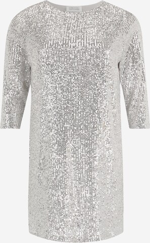 Robe 'Elia' Guido Maria Kretschmer Curvy en argent : devant