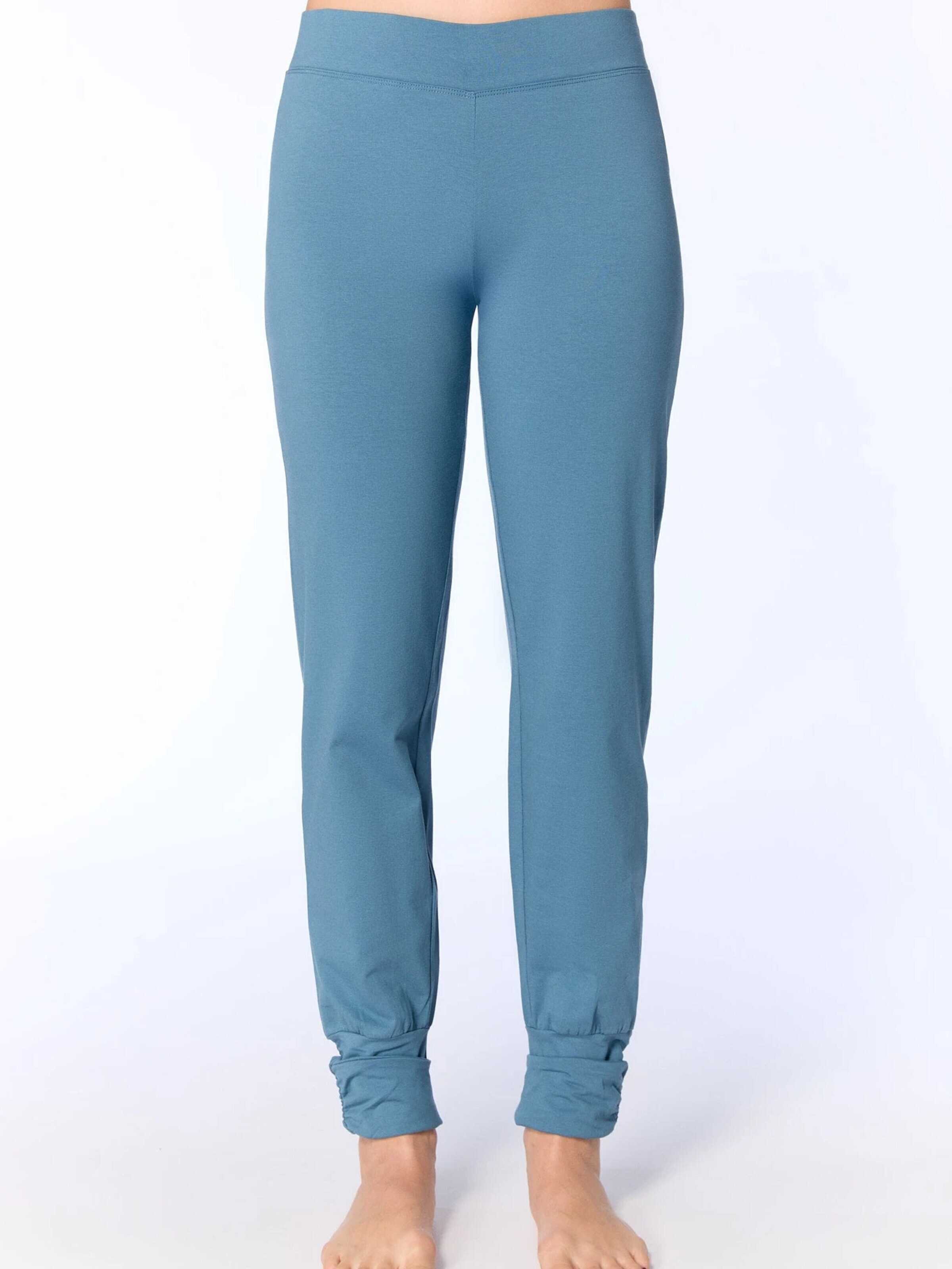 Albero Natur Pants 'Damen Bio-Baumwoll Yogahose' in Green: front