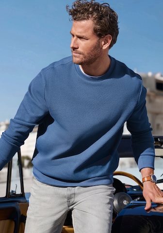 Sweat-shirt JOHN DEVIN en bleu