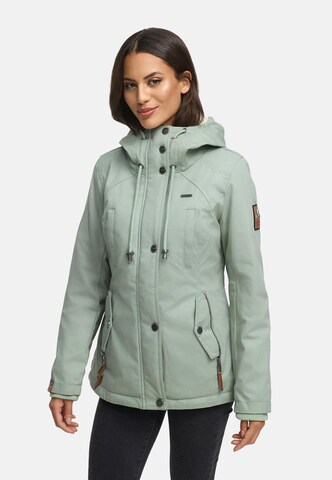 Parka invernale 'Bikoo' di MARIKOO in verde: frontale