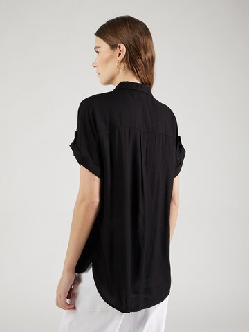 VERO MODA Bluse 'BUMPY' in Schwarz